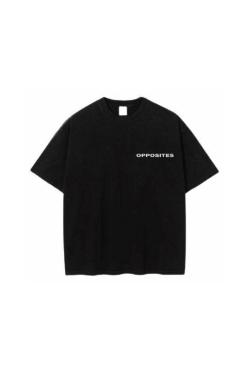 Lost Tee in Midnight Black