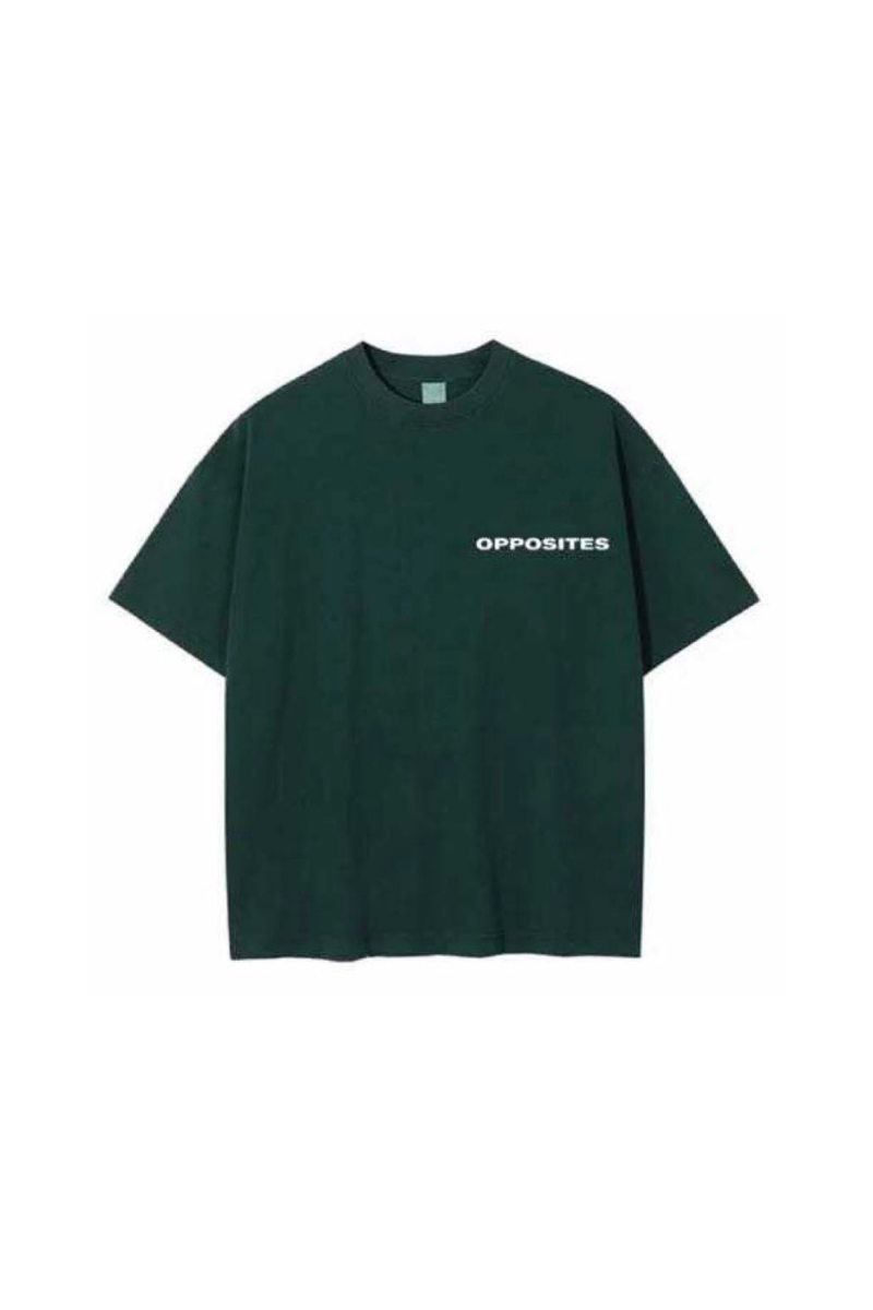 Lost Tee in Forest Green